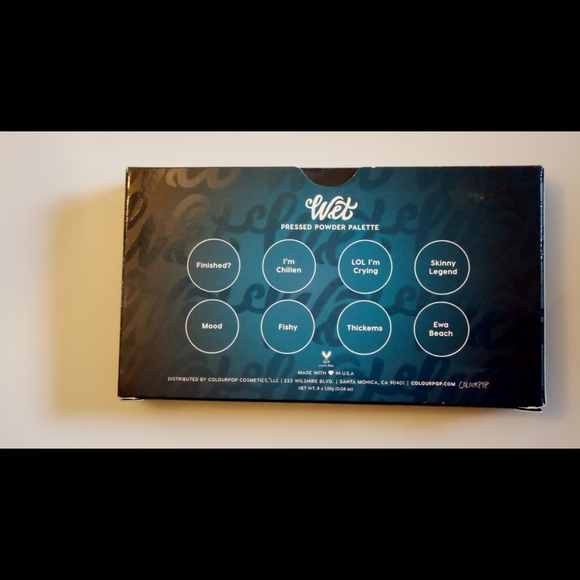 (RELISTED) LE Bretman Rock x ColourPop "Wet" Palette - Picture 7 of 7